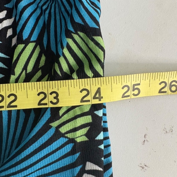 JM Collection Plus Size Mid Century Modern Blouse Shirt Top - Picture 10 of 10